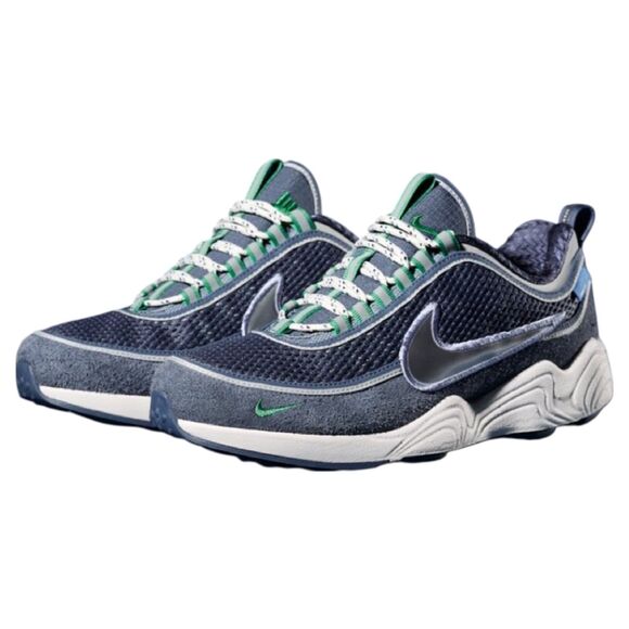 Nike Air Zoom Spiridon Undefeated Thunder Blue. SIZE 9.5 - HV4847-400
